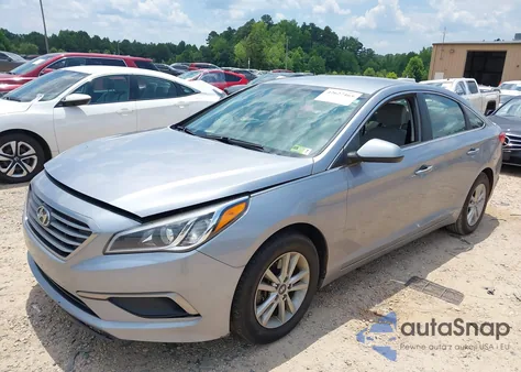 2017 Hyundai Sonata Se из США, поврежденный, VIN 5NPE24AF7HH551728